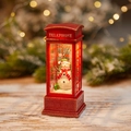Kerst sneeuwpop telefooncel (Geen water)