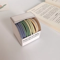 Striped Dark Color 9pcs Boxed