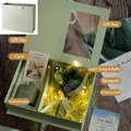 Fragrance Set + Gardenia + LED Light Raffia + Greeting Card
