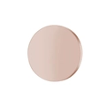 Colgante redondo minimalista en oro rosa con acabado espejo para joyería DIY - Oro Rosa Redondo Sin Agujero 25mm