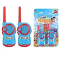 Set di walkie-talkie per bambini blu e rossi in confezione blister card - Scheda Blister / Blu