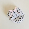 Weiße gepunktete Puppenhose mit rosa Schleife für 17 cm Plüschtier-Zubehör - Geeignet für 17cm Anhänger / Weiß Gepunktete Unterwäsche