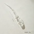 13.5cm clear acrylic crystal snowflake ornament for Christmas tree decor, weight 30g - Ice Crystal Snowman