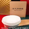 White disposable air fryer paper liners, 16cm round waterproof oil-proof food grade trays - Round / 25 Sheets / White Paper Box [25 Sheets]