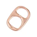DIY rose gold soda tab connector pendant for creative jewelry making accessories - Soda Can Tab / Rose Gold
