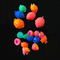 Uova puzzle educative a pesce palla con forme geometriche di stelle e quadrati colorati - Forma di Pesce Palla Abbinata (Sfuso)