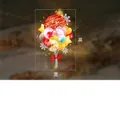 Christmas static balloon window stickers in various sizes with Merry Christmas text - Oversized / Christmas P-SD443