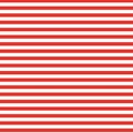 Classic red and white horizontal striped wrapping paper for Christmas and wedding gifts - Red and White Striped