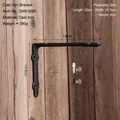European vintage cast iron shelf bracket with mounting hardware and 19x14.8cm dimensions - Large Simple Style Support Bracket 5660