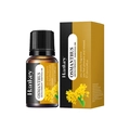Huile essentielle d'osmanthus 10ml en flacon ambré avec boîte d'illustration - Osmanthus / 10ml