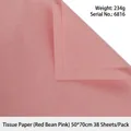 Dusty rose tissue paper 50x70cm for flower wrapping and gift packaging liners - 50*70cm (38 Sheets/Pack) / Dust Rose