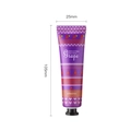KORMESIC Grape Soothing Hand Cream in purple tube with detailed size 25mm x 105mm - Grapes / 30 g