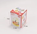 Educational lion cartoon wooden beads toy for toddlers in a compact color box - Small Bead Maze - Color Box