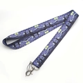 Polyester lanyard featuring Van Gogh Starry Night print with metal lobster clasp - Classic Starry Night (KP528-16)