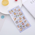 Cartoon dog bubble stickers for kids in light purple packaging with cute puppy motifs - Puppy Series