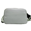 Minimalist light grey outdoor waist bag with adjustable strap and durable buckle - Silver Grey