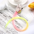 Unicorn cat hair clip with colorful gradient hair extension for girls hair accessories - 6# Kitten