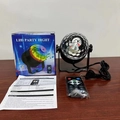 Remote controlled LED magic ball party light set with EU plug power cable and manual - EU Plug with Remote Control