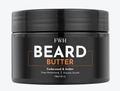 Deep moisturizing Cedarwood & Amber beard butter for men in a 118g black jar container - 118g FWH Beard Butter