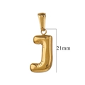 Gold J / 2pcs/pack
