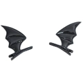 Pinzas para el pelo góticas con alas de murciélago negras para Halloween y Lolita - Diablo Negro