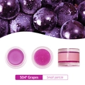 Grape moisturizing lip scrub S04# with gentle exfoliating particles for lip care - S04# Grape