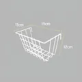 White Open High Hanging Basket