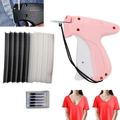Pistola sparapunti rosa e bianca con fili in plastica e aghi di ricambio - Pistola Singola / Rosa Chiaro