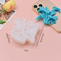 Stampo in silicone a forma di calla per creazioni in resina con trama floreale - Stile Giglio di Calla (3)