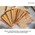Retro Desert Plain DIY scrapbooking material set with vintage mesh and textured paper - Desert Plain