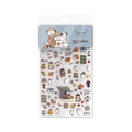 Cartoon puppy and pumpkin Halloween nail art stickers on a high-quality product sheet - Halloween Dog Pumpkin Style (MC50)
