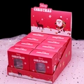 Christmas gift set with 8 red window boxes and Santa Claus festive packaging - Display Box / 8 Pieces (Handbag)
