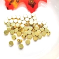 Distanziatori esagonali in oro 14K lucido per la creazione di gioielli fai-da-te - Distanziatore Esagonale 5*3 / Placcato Oro 14K