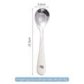 Cucchiaio per neonati in acciaio inox 304 con motivo rana, lungo 15,5cm per bambini - Cucchiaio Rana