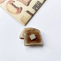 Realistic toasted bread style expandable phone socket with white butter detail on top - Butter Cake