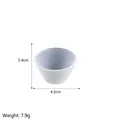 Mini translucent silicone mixing cup for DIY resin art with 2.4cm height dimensions - Round Dispensing Cup - Large