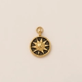 Antique Sun Disk Pendant