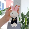White Rabbit With Simple Chain & Vest