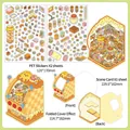DIY PET 3D scene stickers set featuring Tangdou Video Games Center with foldable card - Jelly Bean Arcade