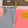 Creative flat-head screwdriver pen tool in polished gold and matte silver metal finish - Screwdriver Shape - Gold / 0.5mm
