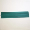 Teal green high-density macaron chenille stems for DIY handicraft and plush flower making - 20Pcs (30CM) / Green Flower Sticks