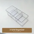 Caja de acrílico con 3 compartimentos para pulseras y joyas, medida 23x9x6cm - Caja larga de tres rejillas