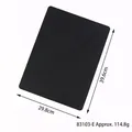 Black silicone resin mat for DIY crafts, waterproof and heat resistant, 39.6cm x 29.8cm size - 39.6cmx29.8cm / Black