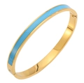 【68-3】oil-splatter Blue Bracelet