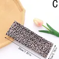 Elastic leopard print headband in brown and black for sports yoga 20x7cm - Style C
