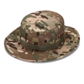 Tactical multicam camouflage boonie hat for outdoor hiking and sun protection - One Size / CP Camouflage