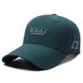 Casquette de baseball vert foncé à séchage rapide avec broderie et imprimé H - Réglable / Vert malachite
