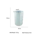 Translucent silicone 700ml measuring cup with spout and precise scale markings - 750ml Silicone Measuring Cup