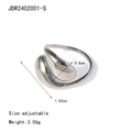 Minimalist Water Drop Adjustable Style(JDR2402001-S) Silver