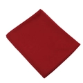 Folded red mercerized cotton jersey headscarf shawl in vibrant solid color fabric - Magenta(13)